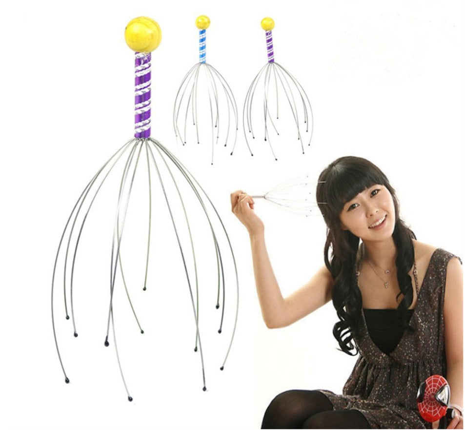 Hair Hair Raising Octopus Scalp Massager Massage Claw Manual Massager Head Massager Grasper Hair Hair Raising Octopus Scalp Massager Massage Claw Manual Massager Head Massager Grasper